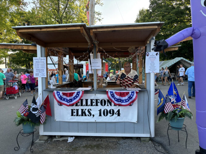 Bellefonte Elks raise funds  at Grange Fair